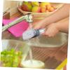 QUMIIRITY 8Pcs Long Handle Cleaning Brush Heads Replacement Set for Kitchen and Bathroom Strong Bristles for Pots Pans Dishes Easy to Clean for Tidy Spaces view 3