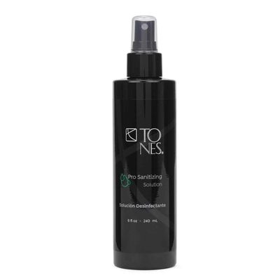 Tones Pro Sanitizing Solution, 8 fl oz, Professional Nail Tool and Surface Cleanser, Lavender and Mint Scents (8 FL OZ, Mint)