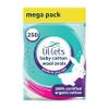 Lil-Lets Baby Cotton Wool Oval Pads, x 250 (5 Packs of 50 Ovals), Certified Organic, 100% Pure Cotton Wool, Soft and Absorbent, Gentle on Baby's Skin, Dermatologically Tested, Ideal for Newborns view 1