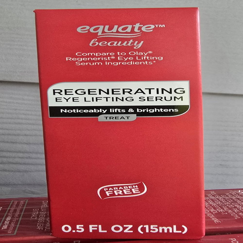 Equate Beauty Regenerating Eye Lifting Serum, Paraben Free, 0.5 fl oz, Noticeably Lifts and Brightens