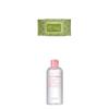 Bundle of TONYMOLY The Chok Chok Green Tea & Aloe Face Wipes, Hydrating & Moisturizing Facial Cleansing Wipes for All Skin Types, Korean Makeup Remover + Peach Punch Cleansing Water, 12 oz view 1