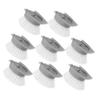 CONGARTENO 8Pcs Kitchen Brush Replacement Heads Set Odorless Pot Brush Heads for Dish Washing Cleaning Durable Wear Resistant Design Convenient to Install Detach view 1