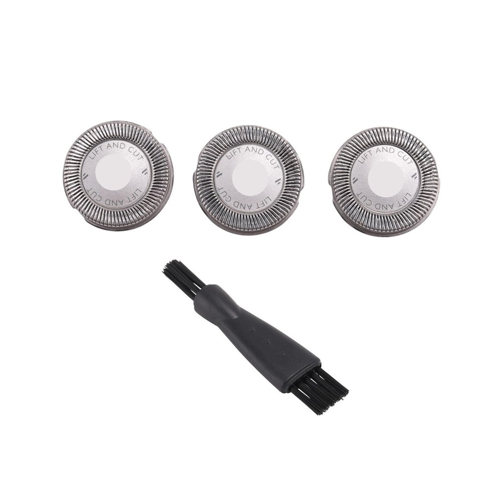 YHNNH 3 Pcs Replacement Shaver Head Compatible for Philips Norelco HQ3 HQ4 HQ55 HQ56 HQ6900 HQ6868 HQ5812 HQ6874 Razor Blade