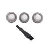 YHNNH 3 Pcs Replacement Shaver Head Compatible for Philips Norelco HQ3 HQ4 HQ55 HQ56 HQ6900 HQ6868 HQ5812 HQ6874 Razor Blade view 1