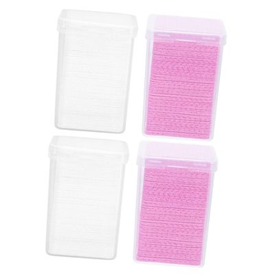 Anneome 800pcs Eyelash Glue Bottle Cleaning Pads Lint Cotton Wipes for Salon Use Compact Multi Purpose Glue Cleaning Essential Tool for Eyelash Extensions