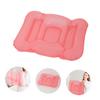 EPIGEIST 1pc Inflatable Bathtub Cushion with Suction Cups Water Injection Seat Pillow for Comfortable Bathing Multifunctional Cushioned Mat Pink view 4