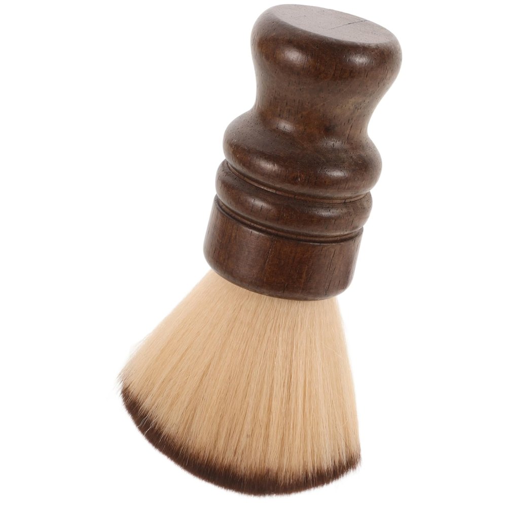 LIFKOME Barber Neck Duster Brush Ergonomic Hair Cleaning Brush for Salon Use Durable Hair Clipper Cleaner Easy Maintenance Tool for Grooming Sessions