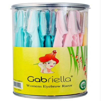 (72pc) GABRIELLA EYEBROW RAZOR TINKLE 72 CT #GAB03C
