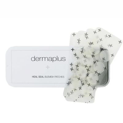 DermaPlus Heal Seal Blemish Patches  Made in USA  Designed by Award-Winning Spa Owner  100% Medical-Grade Hydrocolloid Acne Treatment (40 Patches)