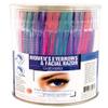 (72pc) GABRIELLA EYEBROW RAZOR SHORT 72 CT/JAR view 1