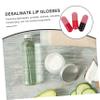 TOGEVAL 3Pcs Moisturizing Lip Oils with Fine Shimmer for Plumped Lips for Women Hydrating Treatment for Easy Carrying view 3