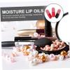 TOGEVAL 3Pcs Moisturizing Lip Oils with Fine Shimmer for Plumped Lips for Women Hydrating Treatment for Easy Carrying view 4