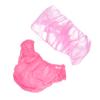 TOGEVAL 5 sets Disposable Non Woven Travel Underwear and Bras for Women Soft Breathable Sauna Underwear Practical Outdoor Convenient and Comfortable for Travel Pink view 1