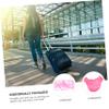 TOGEVAL 5 sets Disposable Non Woven Travel Underwear and Bras for Women Soft Breathable Sauna Underwear Practical Outdoor Convenient and Comfortable for Travel Pink view 2