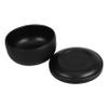 CATIEBYE Stainless Steel Shaving Bowl with Lid Foaming Bowl for Men Travel Friendly Grooming Accessory with Integrated Brush Holder Compact Design for Home Travel Use view 1