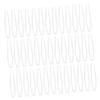 Didiseaon 100pcs Mini Plastic Tweezers for Double Eyelid Creation Makeup Tool with Firm Clip Structure Portable Design Precise Positioning for Effortless Application and Consistent Results view 1