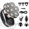 9.0 Shaver Ultra, Head Shavers for Bald Men, 6-in-1 Electric Razor - Led Display Rechargeable Head Shaving Kit with USB-C Fast Charge, IPX7 Waterproof (Type-A) view 3