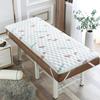 LDLCYCN Whiteb(s),180 * 60cm, Memory Foam Beauty Salon Bed Mattress Thicken 5Cm Spa Bed Mattress Topper Massage Table Pad with Elastic Band Non-Slip Lash Bed Cushion Square/Round/Trapezoidal Head view 1