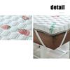 LDLCYCN Whiteb(s),180 * 60cm, Memory Foam Beauty Salon Bed Mattress Thicken 5Cm Spa Bed Mattress Topper Massage Table Pad with Elastic Band Non-Slip Lash Bed Cushion Square/Round/Trapezoidal Head view 2