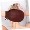 LRXIYODE Exfoliating Shower Mitt Dead Skin Remover for Body Gentle Faux Exfoliator Glove Stylish and Easy to Clean Bath Scrubber view 3