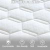 LDLCYCN Grayb(t),190 * 75cm, Memory Foam Beauty Salon Bed Mattress Thicken 5Cm Spa Bed Mattress Topper Massage Table Pad with Elastic Band Non-Slip Lash Bed Cushion Square/Round/Trapezoidal Head view 3