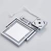 Wall Mounted Makeup Mirror LED Lighted Double Sided 3X Magnification 360 Swivel Extendable Bathroom Mirror Cosmetic Vanity Mirror for Bathroom Hotels, Chrome -8 Inches,plugging(Hardwire) view 4