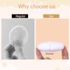 6 PCS Thick Powder Puff for Makeup, 3.15 Inch Large Body Powders Puffs, White Makeup Powder Puff for Talcum and Loose Powders view 3