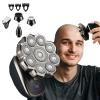9.0 Shaver Ultra, Head Shavers for Bald Men, 6-in-1 Electric Razor - Led Display Rechargeable Head Shaving Kit with USB-C Fast Charge, IPX7 Waterproof (Type-B) view 1