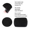 Xtrend Afro Kinkys Bulk Human Hair 3 Packs 90g For Mini Braiding TwistsDreadlocks Extensions Repair LocsKinky Curly Hair Bundles, Afro Kinky Human Hair For Natural Black Afro Kinky Bulk 16 Inch view 3