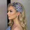 DIMNIE Bridal Headwear with Hair Comb - Wedding Headband for BridesBlue view 2