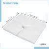 400 Count Disposable Face Cradle Covers For Massage Table, Soft Flat Non-Woven Cloth Headrest Sheets, Non-Stick Facial Rest Pads For Spa And Therapy Benches view 3