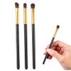 3Pcs Eyeshadow Brushes, 5x0.4" Professional Synthetic Eye Shadow Brush, Portable Makeup Brushes For Blending Eyeshadow, Eyeliner, Crease, Eyebrow view 3