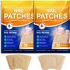2Pack Toenail Treatment Extra Strength - 64 Pcs Nail Patches, 8-Hrs Overnight Nail Repair, Safe for Sensitive Skin, Easy to Apply view 1