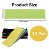 12 Pcs Stretchy Fabric Headbands for Women's Hair Non Slip Cotton Cloth Headbands Fashion Wide Soft Workout Headband Sweat Absorption for Women Daily Life Gym Yoga Running Sports view 2