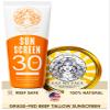 Eat My Face Sunscreen Bundle  Tinted SPF 30 for Sensitive Skin + Organic Beef Tallow SPF 30  Non-Nano Zinc, Reef Safe, Water-Resistant, Natural Sunblock for Face & Body, Travel Size view 1