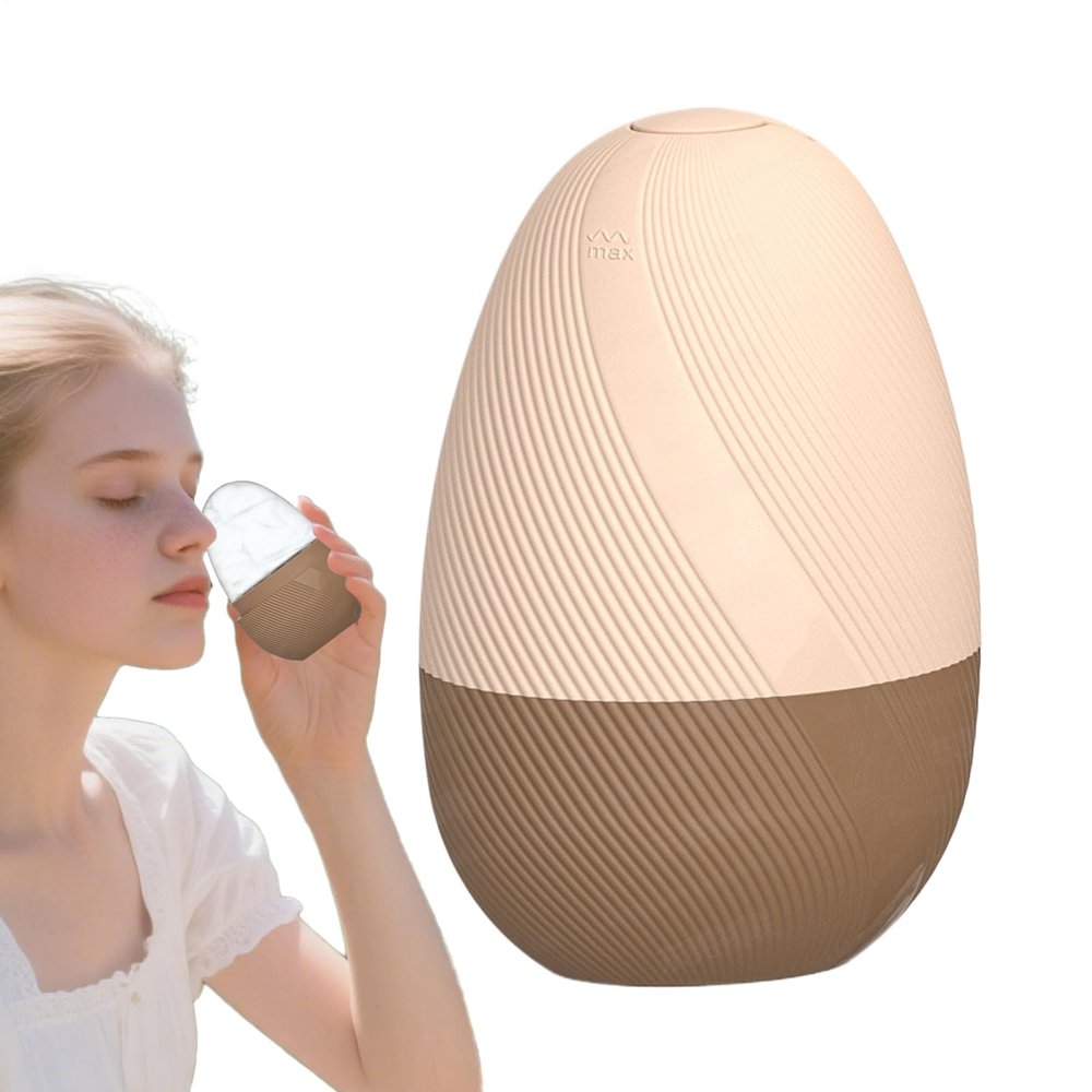 Cooling Beauty Tool -, Facial Egg Mold | Skin Firming Device, Reusable Massager During Daily Routine While Alleviating Puffiness, Enhancing Tone, And Providing Refreshing