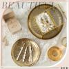 12 Pieces Rhinestone Bobby Pins Decorative Fancy Crystal Hair Clips Shiny Metal X Shaped Barrettes Bling Diamond Wedding Bridal Shower Hair Accessories for Women Ladies Girls (Gold, White) view 4