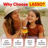 LASSO Tallow Sun Balm  Natural Moisturizing Balm with Non-Nano Zinc, Beeswax & Vitamin E  Grass-Fed Tallow  Reef-Safe, Sensitive Skin-Friendly, No White Cast- Hand Crafted in USA  4oz Glass Jar view 3