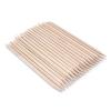 50 Pcs Orange Wood Sticks for Nails, 4.5" Cuticle Sticks, Double Sided Nail Tools for Manicure and Pedicure view 1