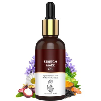 RG Stretch Mark Removal Oil for Women 30 ml (Pack of 1)
