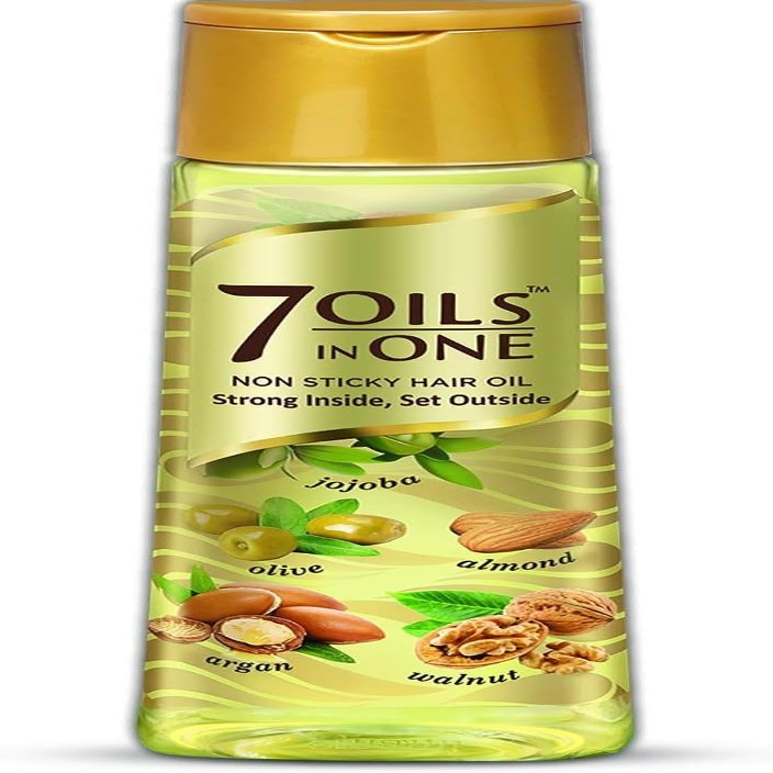 7 Oils in one Hair Oil, Non-Sticky, Strong Inside and Set Outside- 300ml