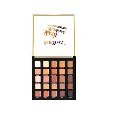 BEMT 25-Color Nude Eyeshadow Palette Blendable Matte & Shimmer Shades Smooth Texture, Everyday & Occasion Wear For All Skin Tones