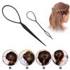 28Pcs DIY Hair Braiding and Modelling Tool Kit - Hair Design Styling Tools, Hair Braiding Tool Kit with Hair Modelling Accessories for Simple and Fast Spiral Braids for Women view 4