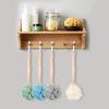 10 Pcs Large Bath Puff Loofah Sponge with Long Handle Shower Loofah, Loofah with Handle for Back, Spa Brush for Women and Men(4 Color) view 3