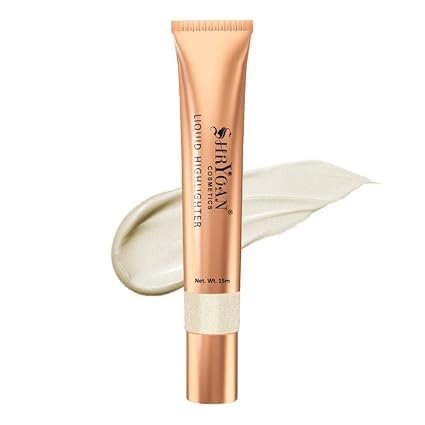 BEMT Liquid Highlighter  Lightweight Cream Formula with Shimmer Finish  Natural Glow  Suitable for All Skin Tones (15g)