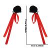 1 Pair The Film of Anime Hairpin Plush Bun Ribbon Hair Clip for Children Fashionable Little Girls Cosplay Headdress view 4