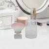Hzskjyt Nail Dust Brush Kabuki Cleaner Brush Nail Clean Up Brush,Multifunctional,Makeup Brush,Soft, for Gel Acrylic Nails Makeup, Mushroom head view 3