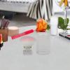 Hzskjyt Nail Dust Brush Kabuki Cleaner Brush Nail Clean Up Brush,Multifunctional,Makeup Brush,Soft, for Gel Acrylic Nails Makeup, Mushroom head view 4