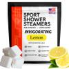 Sport Shower Steamers - Made in USA with Natural Lemon Essential Oil, Aromatherapy, Stress and Sinus Relief, Muscle Recovery for Athletes, Best Christmas Stocking Stuffers for Runners view 1