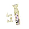 Hzskjyt Electric Shaver for Woman Electric Grooming LED Display Full Body Shaver Bikini Trimmer for Face Body Bikini Underarm Salon, Beige view 1